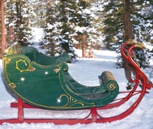 Winterschlitten, Pferdeschlitten, Schlitten No.3