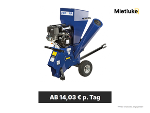 Gartenhäcksler (Benzin) mieten - ab 14,03 € pro Tag