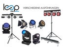 Lichttechnik In-Outdoor / Partylicht / Effektbeleuchtung / Tanzflächenbeleuchtung / LED Spot / LED Bar / Partylicht VERSCHIEDENE AUSFÜHRUNGEN