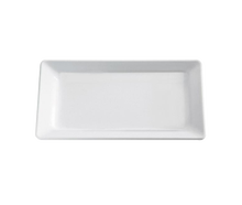 Buffetplatte Melamin weiß 2/4 GN