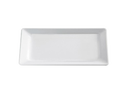 Buffetplatte Melamin weiß 2/4 GN