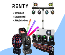 Lichttechnik mieten (ab € 4,90) ✓ LED Akku PARs ✓ Discokugel ✓ Neonröhren ✓ Moving Heads ✓ Top Effekte und Auswahl!