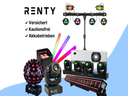 Lichttechnik mieten (ab € 4,90) ✓ LED Akku PARs ✓ Discokugel ✓ Neonröhren ✓ Moving Heads ✓ Top Effekte und Auswahl!