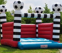 Fußball-Hüpfburg - Hüpfburg Fußball mieten