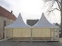 Partyzelt mieten 5x5 m | Pagodenzelt, Festzelt, Hochzeitszelt & Eventzelt mit Boden - Galerie - Bild 3