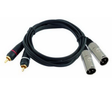 Cinch auf XLR male Kabel 1,5 m mieten – Kabel & Adapter