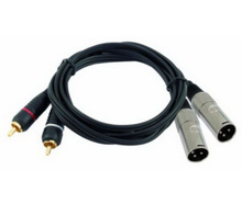 Cinch auf XLR male Kabel 1,5 m mieten – Kabel & Adapter
