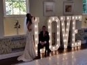 LOVE Buchstaben - Dekoration Hochzeit