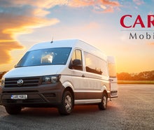VW Crafter mit Rollstuhllift 8 Sitzer Behindertengerecht