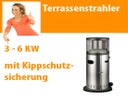 Terrassenstrahler, Heizpilz, Polo Strahler