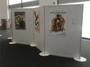 Trennwand, Raumteiler, Stellwand, Messestand, Trennwand, Posterwand, Präsentationstafel, Präsentationswand, Ausstellungswand, Faltwand - Galerie - Bild 1