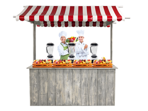 Smoothie Stand mieten – Bartheke, Mobile Bar, Ausschanktheke, Eventtheke