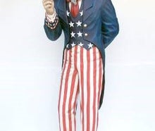 Onkel Sam Figur XXL - größer als lebensgroß, Amerika, USA,