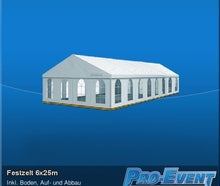 Festzelt 6x25m