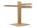 Wegweiser, Holzschilder, Hinweisschild