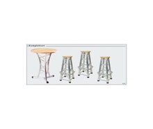Global Truss Traversentisch mit 3 Barhocker