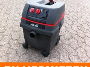 Industriesauger 25 Liter mit Geräte Steckose und Rüttelautomatik