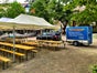 Miete 8 - Zahle 6! Hell-Beiges Partyzelt / Faltzelt / Promotionzelt in 6x3 Meter inkl. 6 Seitenteilen - Galerie - Bild 3