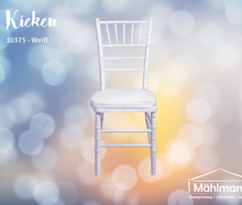Chiavari Stuhl/ Holzstuhl/ Stapelstuhl in weiß - Event & Hochzeit