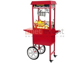 Popcornmaschine mit Wagen mieten - inkl. 19% MwSt.