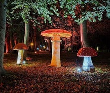 Pilz, Riesenpilz, Wonderland Pilze, Herbst Dekoration