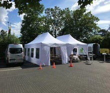 Faltzelt 4 x 8m Partyzelt Festzelt Ruckzuck Zelt
