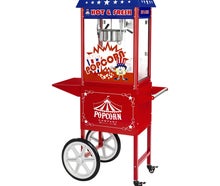 Popcornmaschine - inkl. Wagen - USA-Design