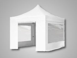 Pavillon 3x3 m, Faltpavillon 3x3 m, Partyzelt, Zelt, Feiern bei Sonne und bei Regen