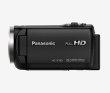 Panasonic FullHD Videokamera / Camcorder HC-V180 mit SD-Karte und HDMI Out für z.B. Webstream Karten / Livestreams / Mischpulte
