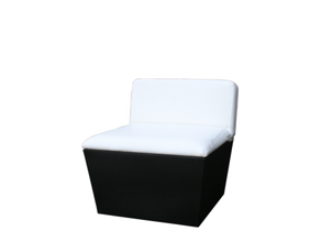 Conic Loungesitz mit Rückenlehne mieten – Lounge Möbel, Eventlounge, Mietlounge, Loungemöbel