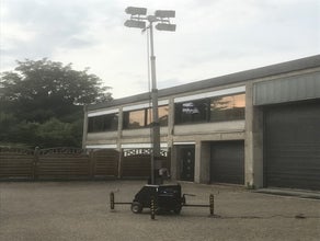 Mobiler Lichtmast  Baustellenbeleuchtung - Flutlicht