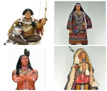 Indianer Figur, Western, Husky, Wüste, Cowboy, Wilder Westen