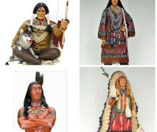 Indianer Figur, Western, Husky, Wüste, Cowboy, Wilder Westen