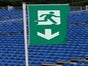 Fahne Notausgang / Wegweiser / Beschilderung - Galerie - Bild 2