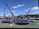 4er Bungee Trampolin - Kurzzeiteinsatz