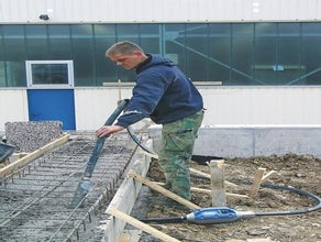 Beton-Innenrüttler 58 mm mit Frequenzumformer