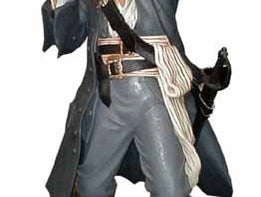 Pirat Figur, Piratenkapitän, Kapitän, Hollywood, Film, Schiff