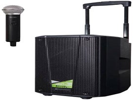 Akku Bluetooth Box inkl. Funkmikro USB + SD Player von B-Hype (db Technologies) 190W