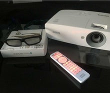 BENQ Beamer, mit Leinwand, Presenter FullHD 3D