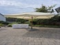 Marktschirm Sonnenschirm 3,5 x 3,5 m inkl. Standfuß - Galerie - Bild 2