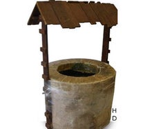 Brunnen, Märchenwelt, Dorfbrunnen, Marktplatz, Steinbrunnen, Märchen, Event, Dekoration