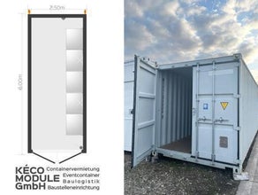 Materialcontainer/ Lagercontainer/ OneWay Seecontainer 20ft. mieten
