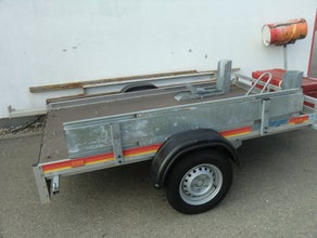 Motorradanhänger für 3 Motorräder