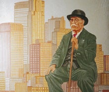 Amerika, New York, Banker, USA, Kulisse, Amerikaner, 50er Jahre