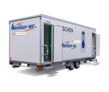 Duschcontainer / Duschwagen mit 8 Duschen inkl. Warmwassererzeugung