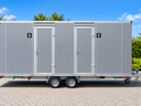 Hochwertiger Toilettenanhänger zu vermieten – 3 Damen-WCs + 1 - Galerie - Bild 1