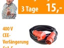 Kabel 400 Volt 20 m CEE-Verlängerung 5x1,5 - Galerie - Bild 1
