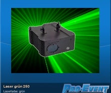 Laser grün 250