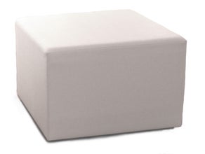 Loungeinsel / Sitzwürfel / Sitzcube Kunstleder QUBE ISLAND weiß