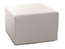 Loungeinsel / Sitzwürfel / Sitzcube Kunstleder QUBE ISLAND weiß